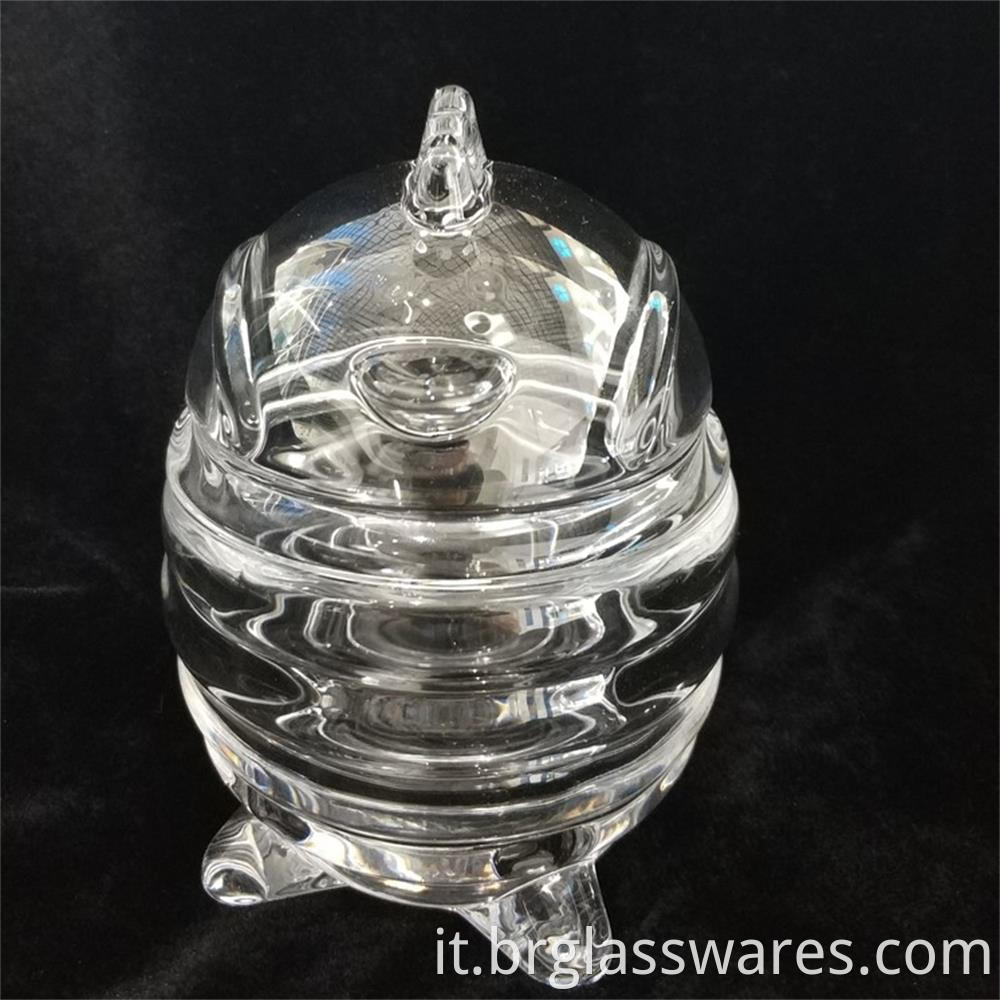 Chick Shaped Easter Egg Glass Jar1